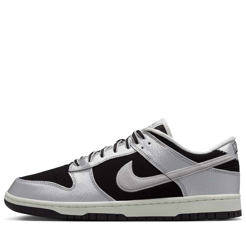 Nike Dunk Low Retro 'Varsity' - Metallic Silver/Black