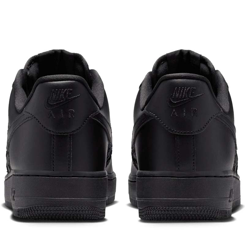 Nike Air Force 1 '07 'Stars' - Black/Black