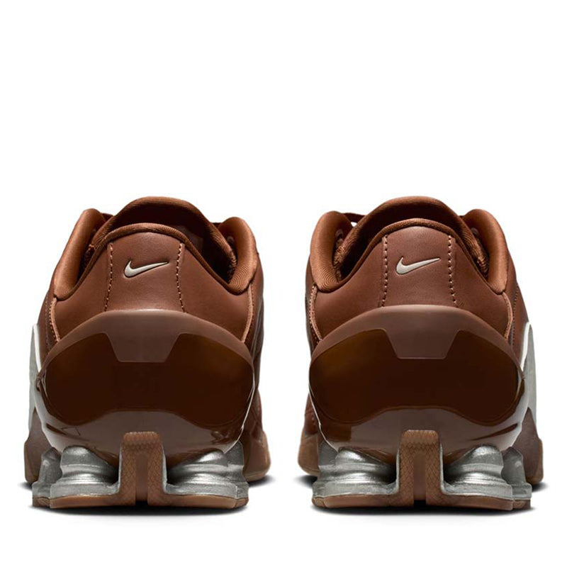 Women's Nike T90 Shox Magia - Pecan/Metallic Silver