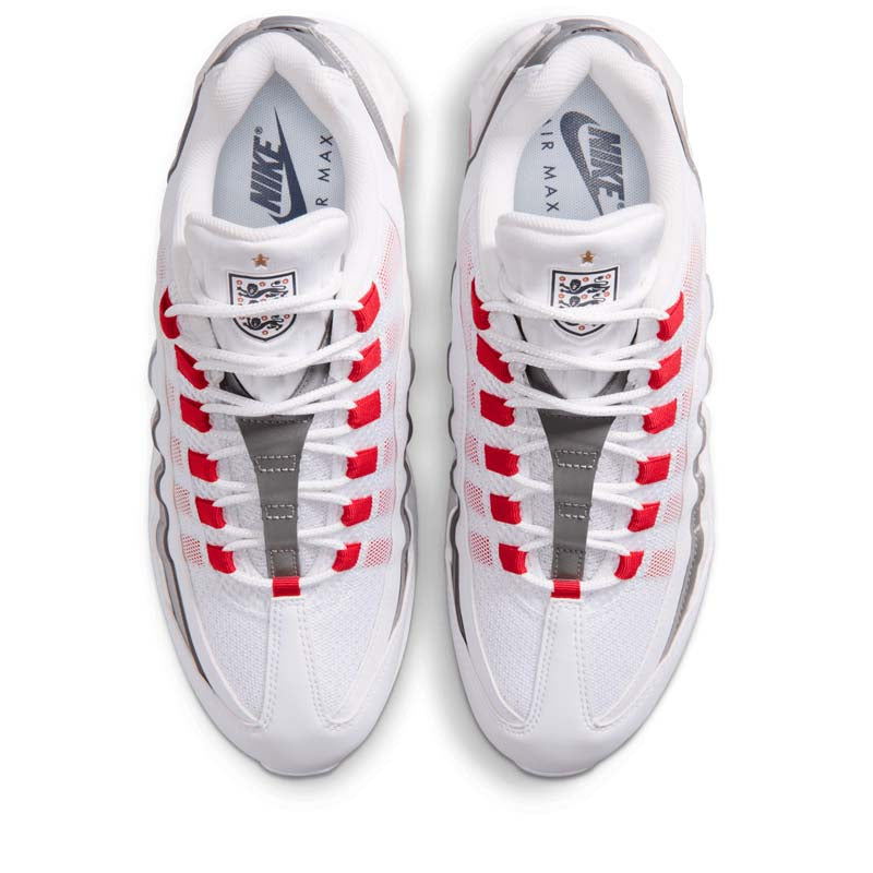 Nike Air Max 95 OG 'England' - White/Speed Red