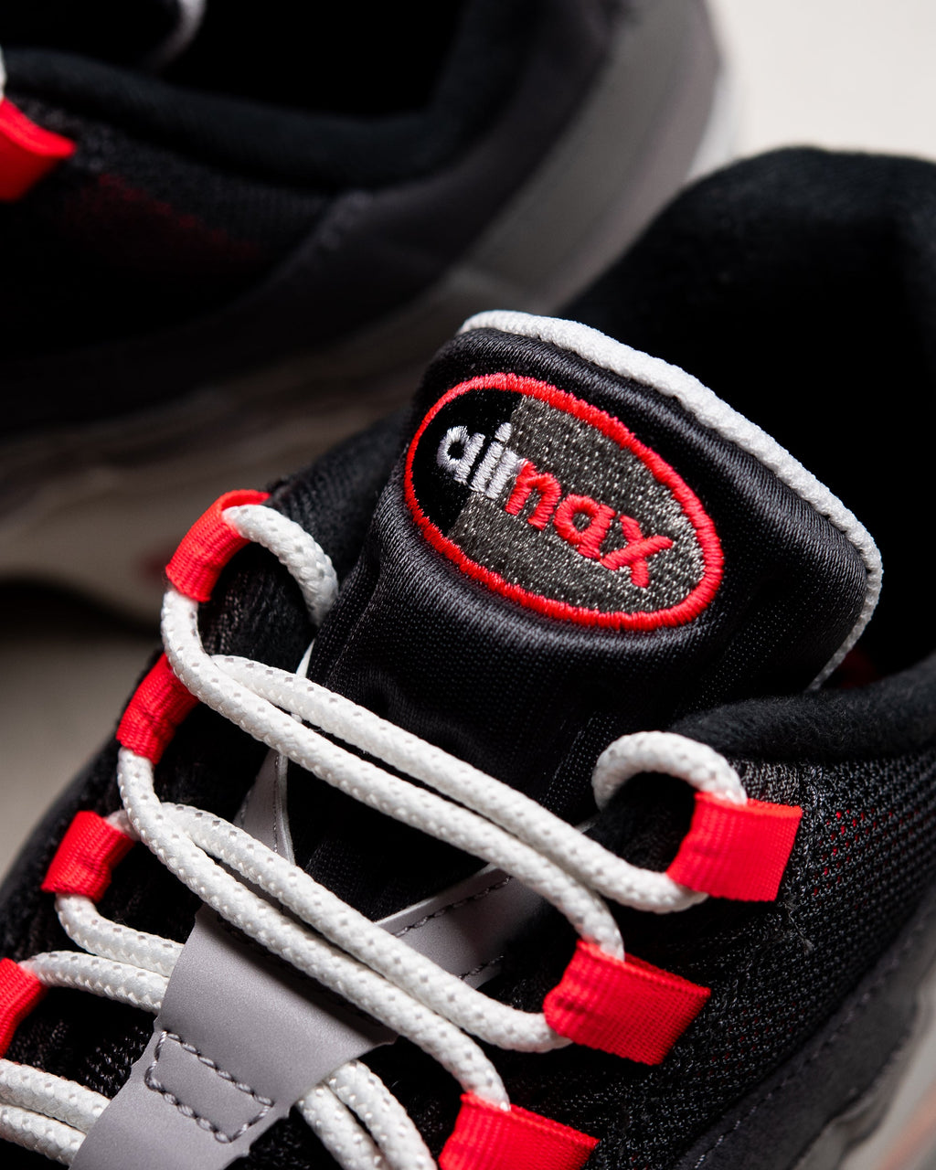 Nike Air Max 95 OG Premium 'Infrared' - Anthracite/Solar Red