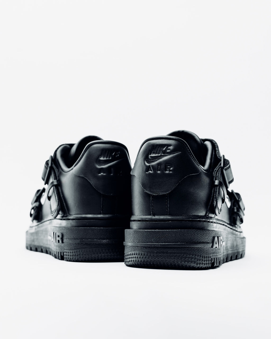 Nike Air Force 1 Luxe - Black/Metallic Silver
