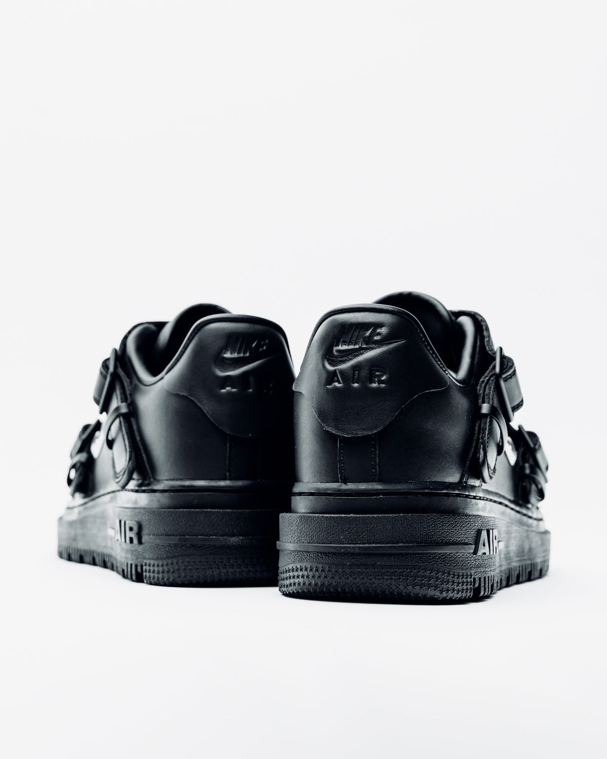 Nike Air Force 1 Luxe - Black/Metallic Silver