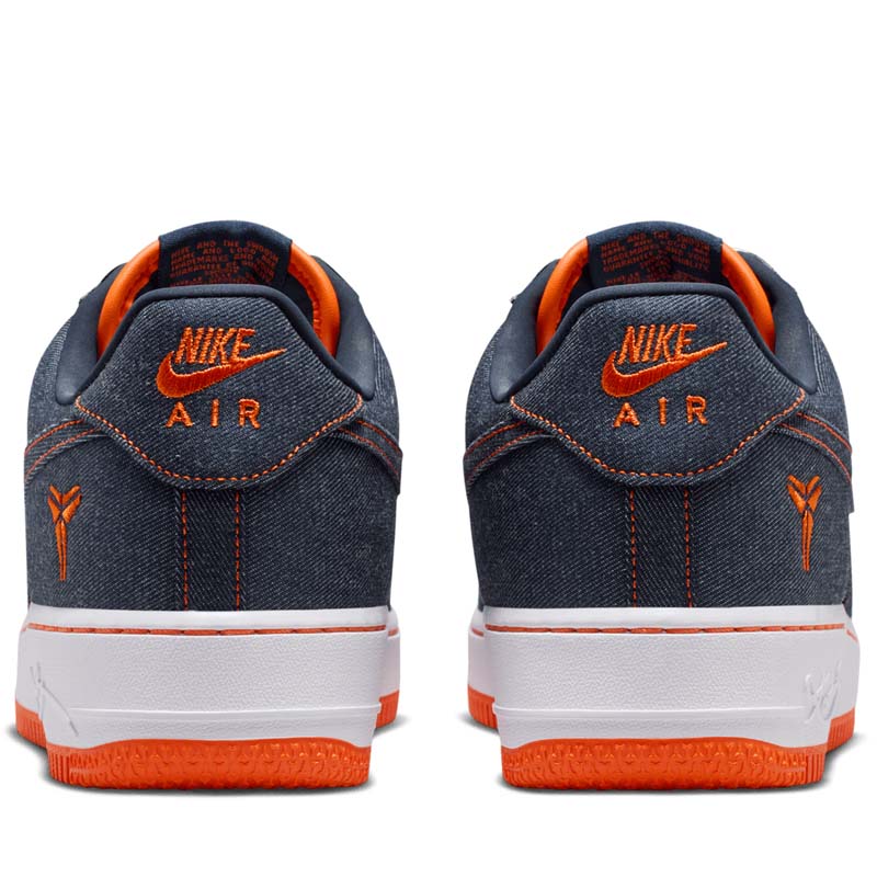 Kobe Bryant x Nike Air Force 1 Low Protro 'Denim' - Obsidian/Safety Orange