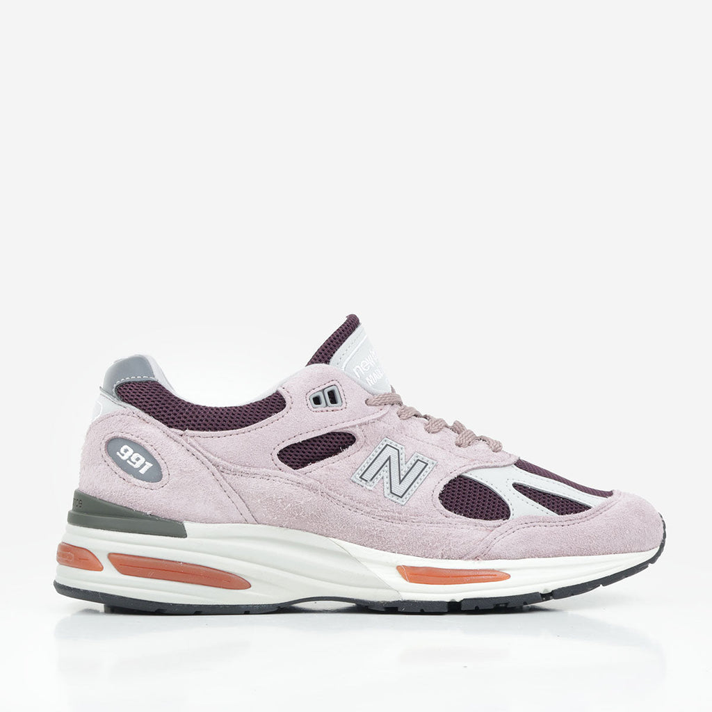 New Balance Made in UK 991v2 Grape Sorbet Shoes