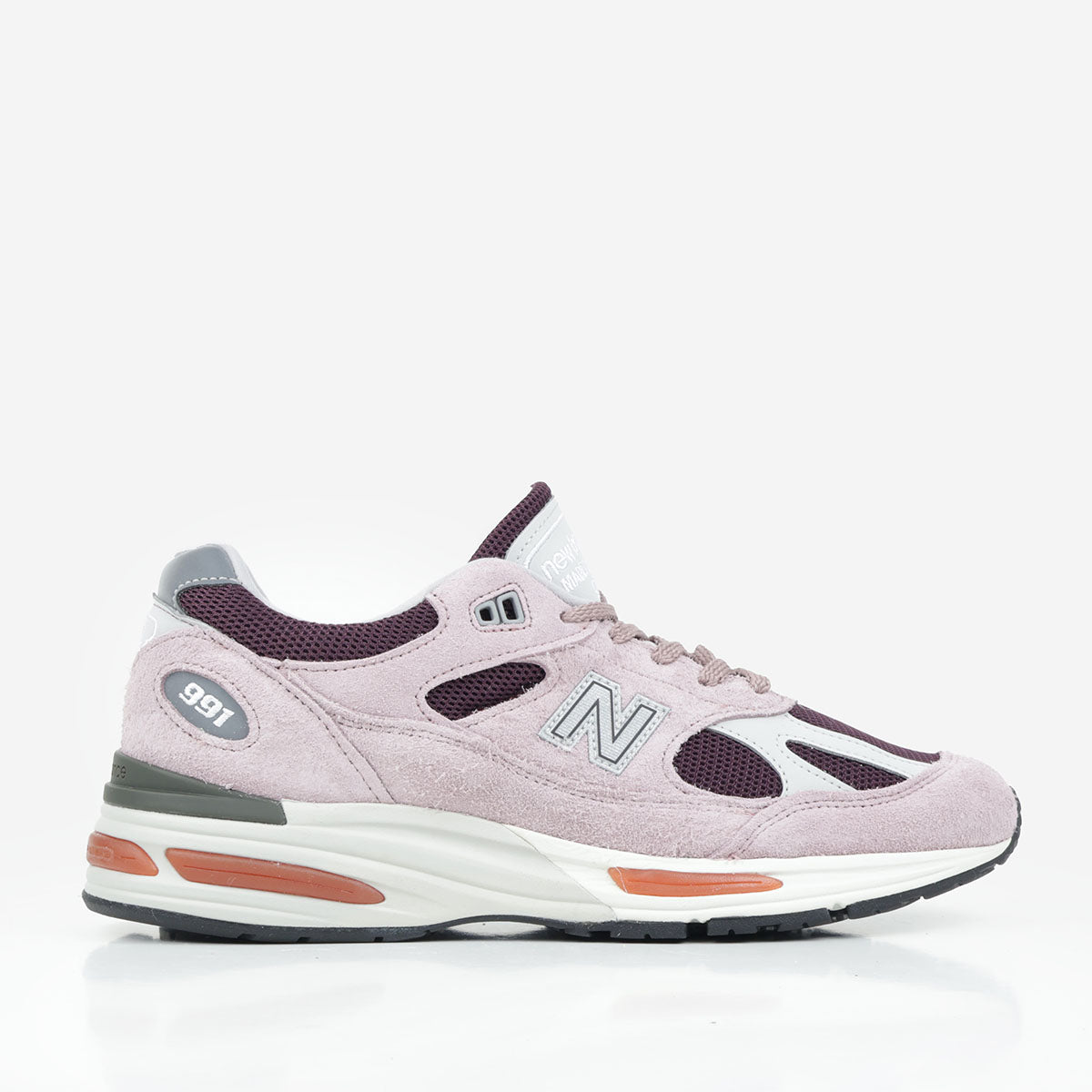 New Balance Made in UK 991v2 Grape Sorbet Shoes