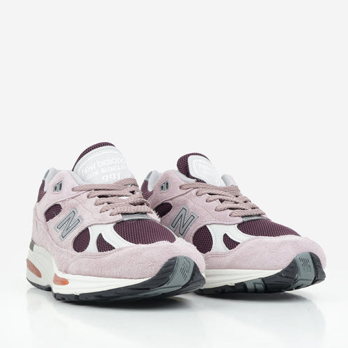 New Balance Made in UK 991v2 Grape Sorbet Shoes