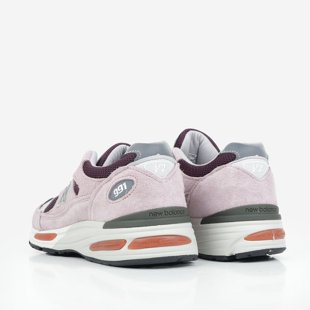 New Balance Made in UK 991v2 Grape Sorbet Shoes
