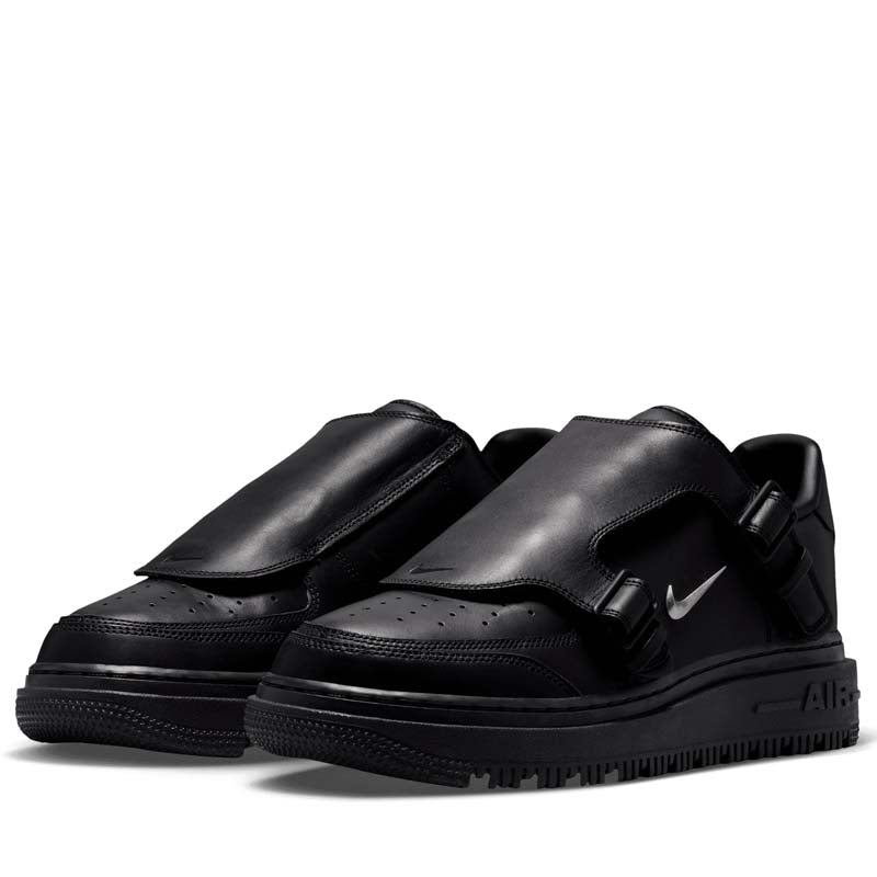 Nike Air Force 1 Luxe - Black/Metallic Silver