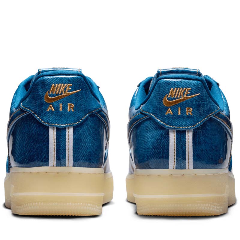 Nike Air Force 1 Retro 'Patent Denim' - Coastal Blue/Coastal